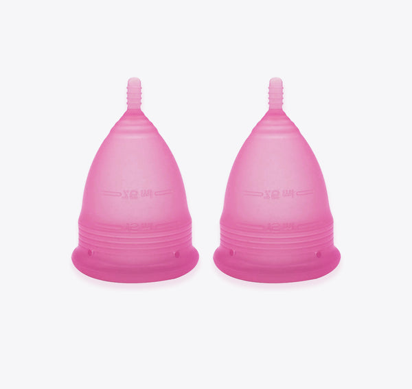 MENSTRUAL CUP DOUBLE PACK